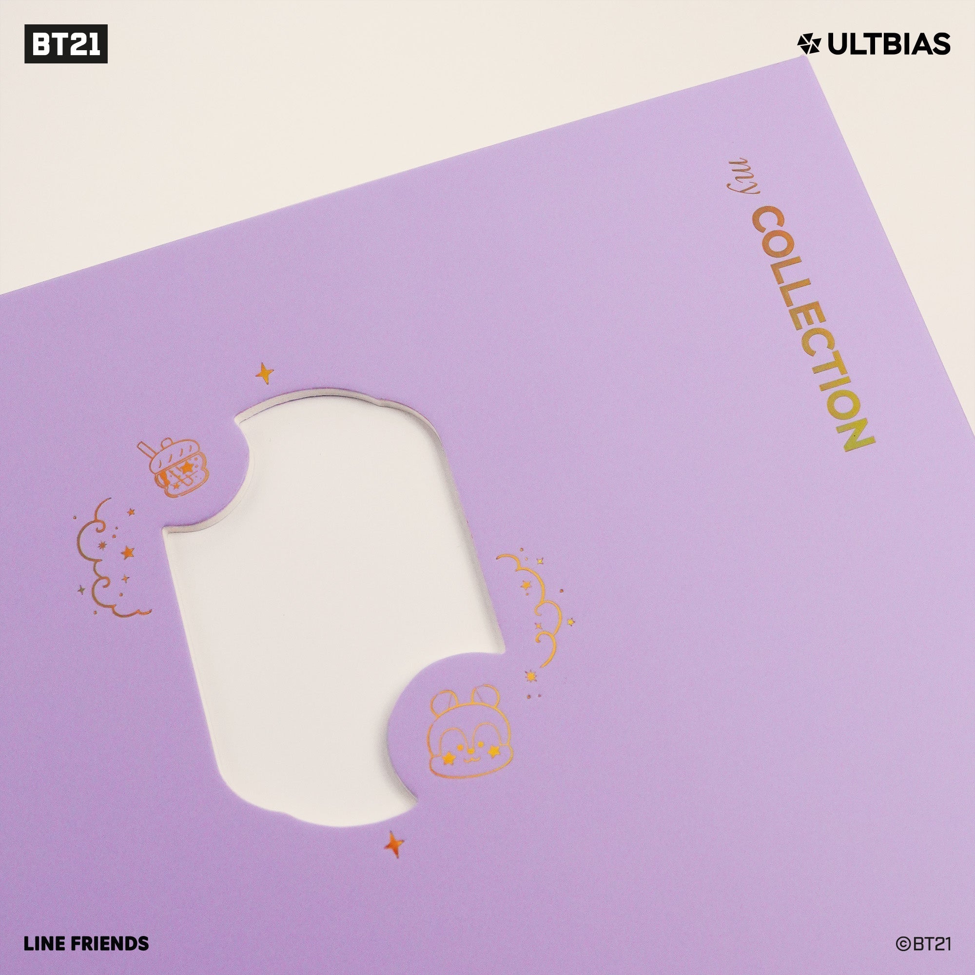 BT21 with ULTBIAS  - MANG - A5 myCOLLECTION - Complete Set