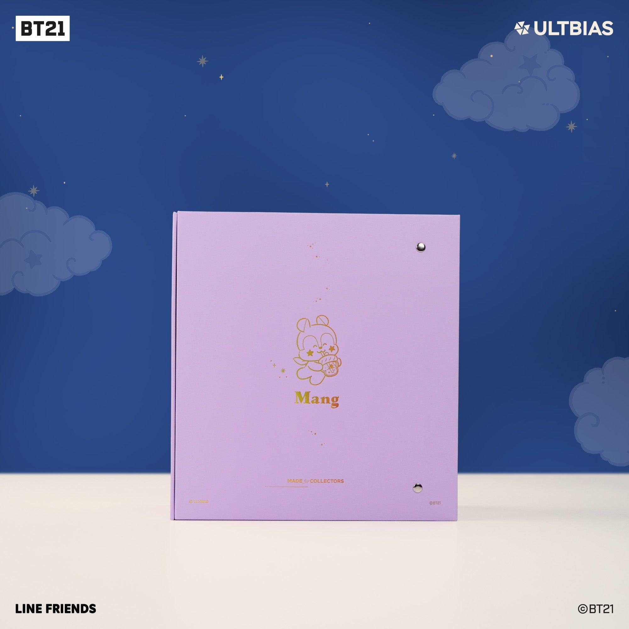 BT21 with ULTBIAS  - MANG - A5 myCOLLECTION - Complete Set