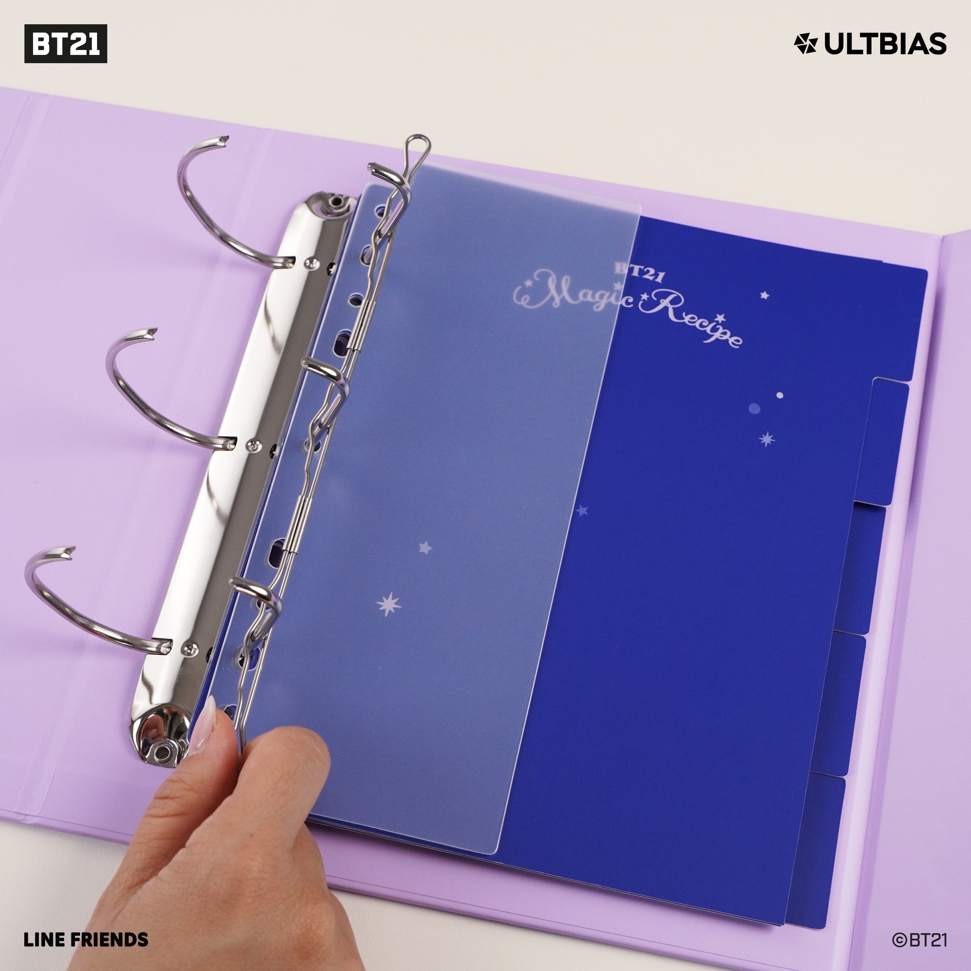 BT21 with ULTBIAS  - MANG - A5 myCOLLECTION - Complete Set