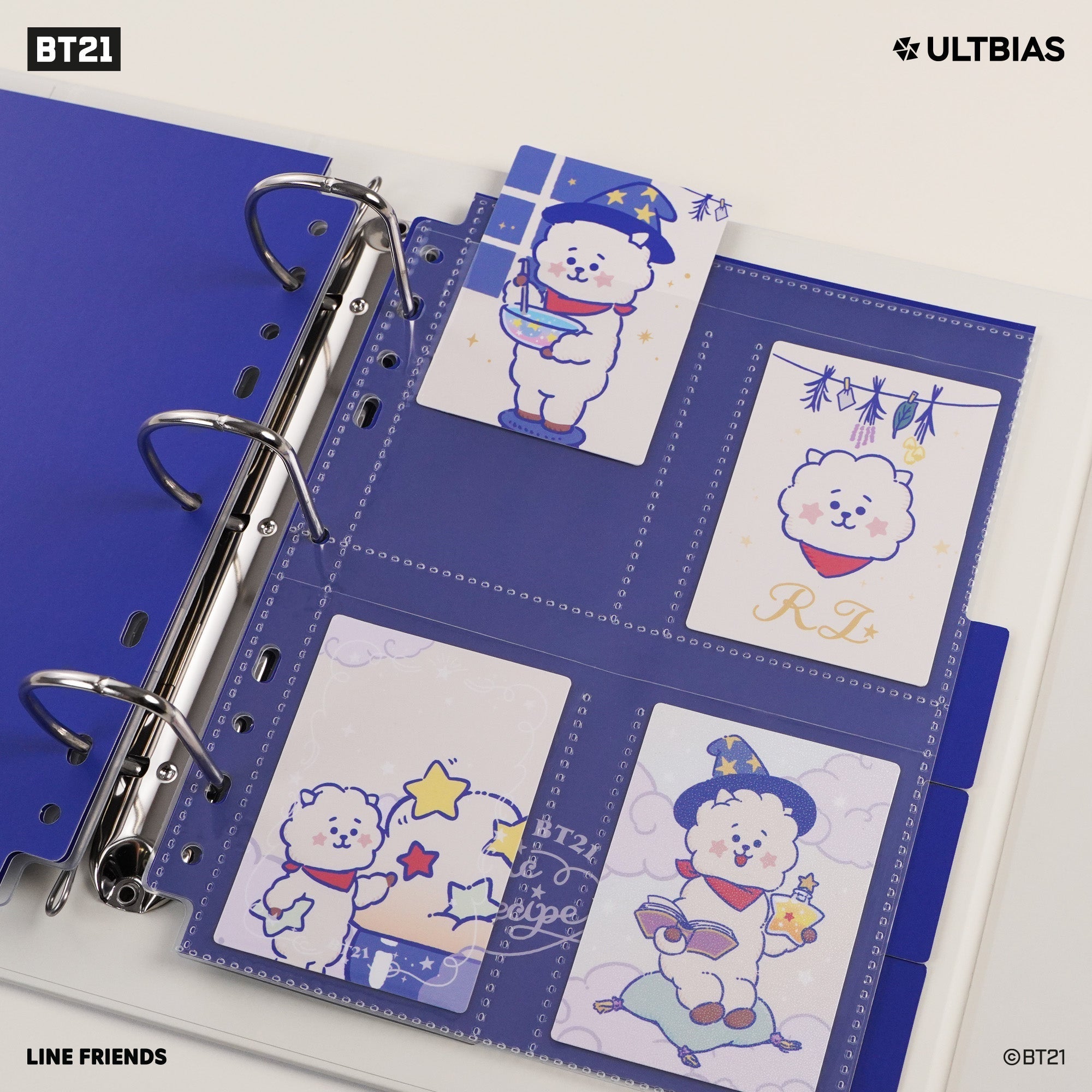BT21 with ULTBIAS  - RJ - A5 myCOLLECTION - Complete Set