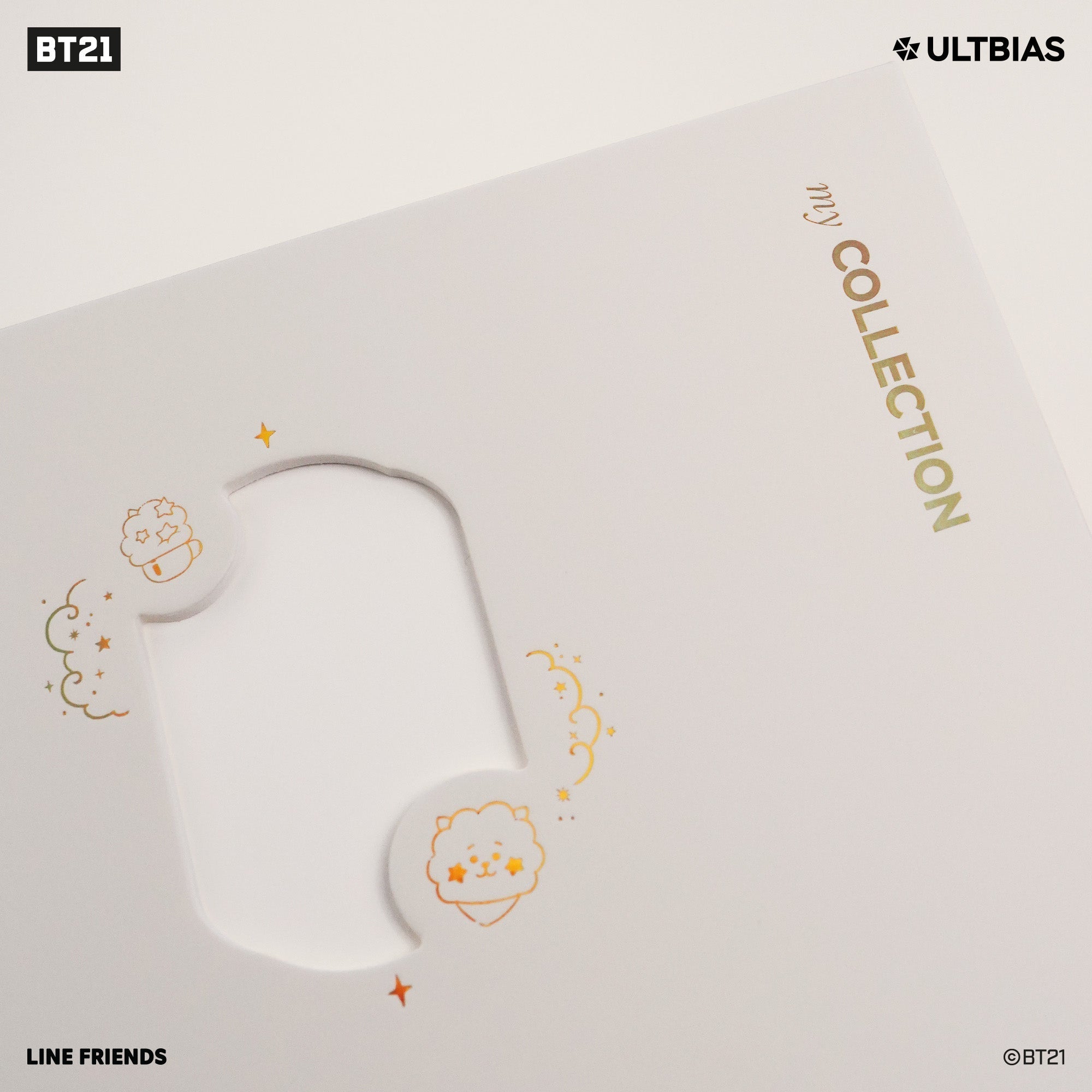 BT21 with ULTBIAS  - RJ - A5 myCOLLECTION - Complete Set