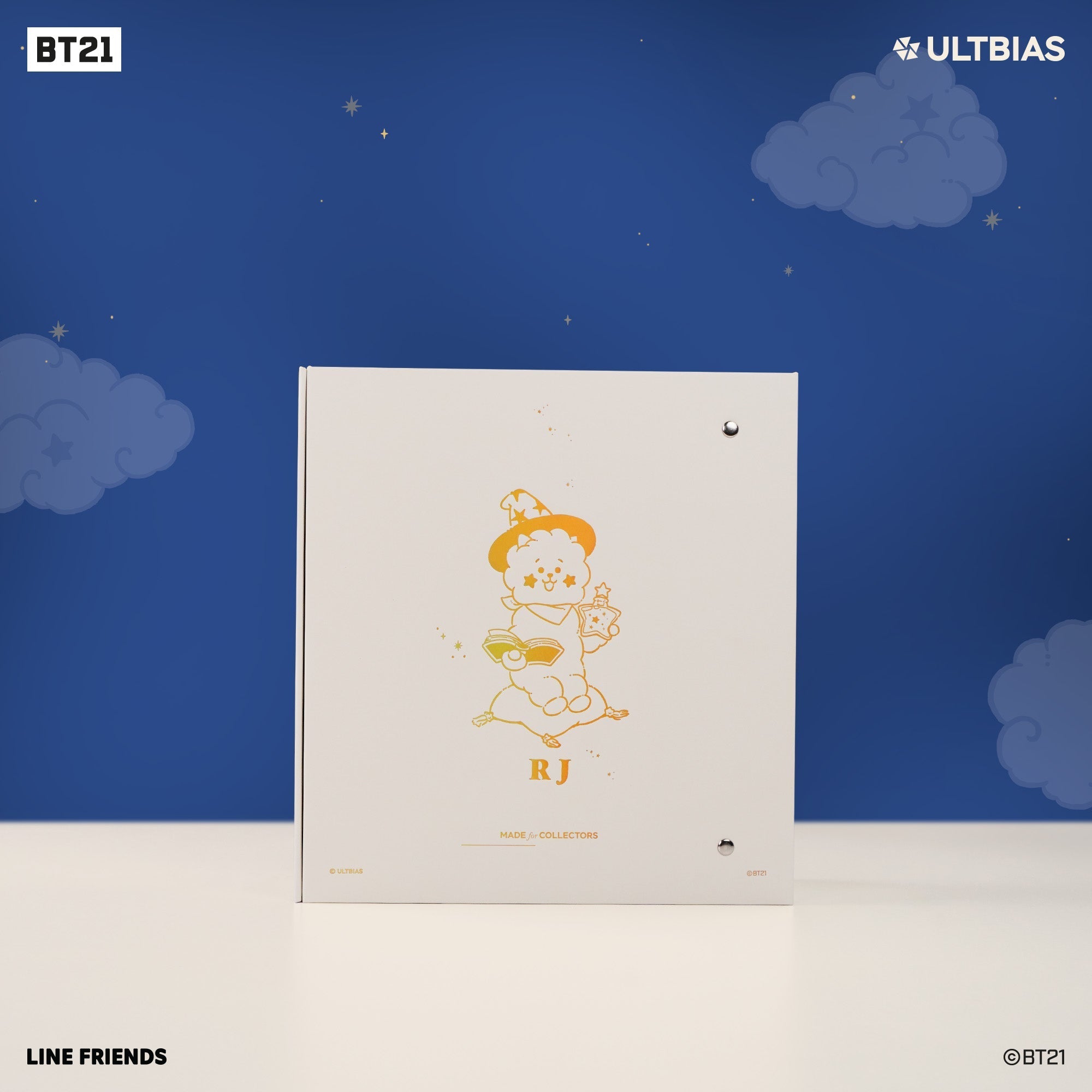 BT21 with ULTBIAS  - RJ - A5 myCOLLECTION - Complete Set