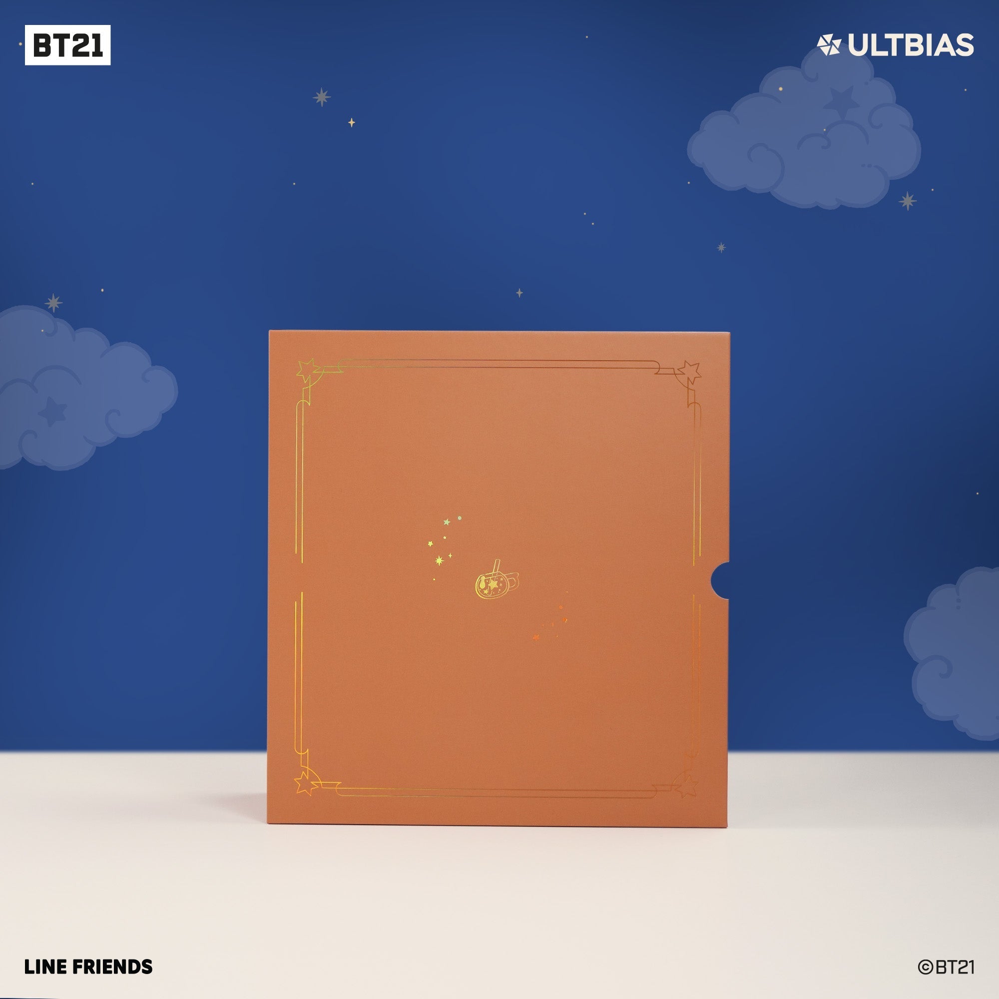 BT21 with ULTBIAS  - SHOOKY - A5 myCOLLECTION - Complete Set