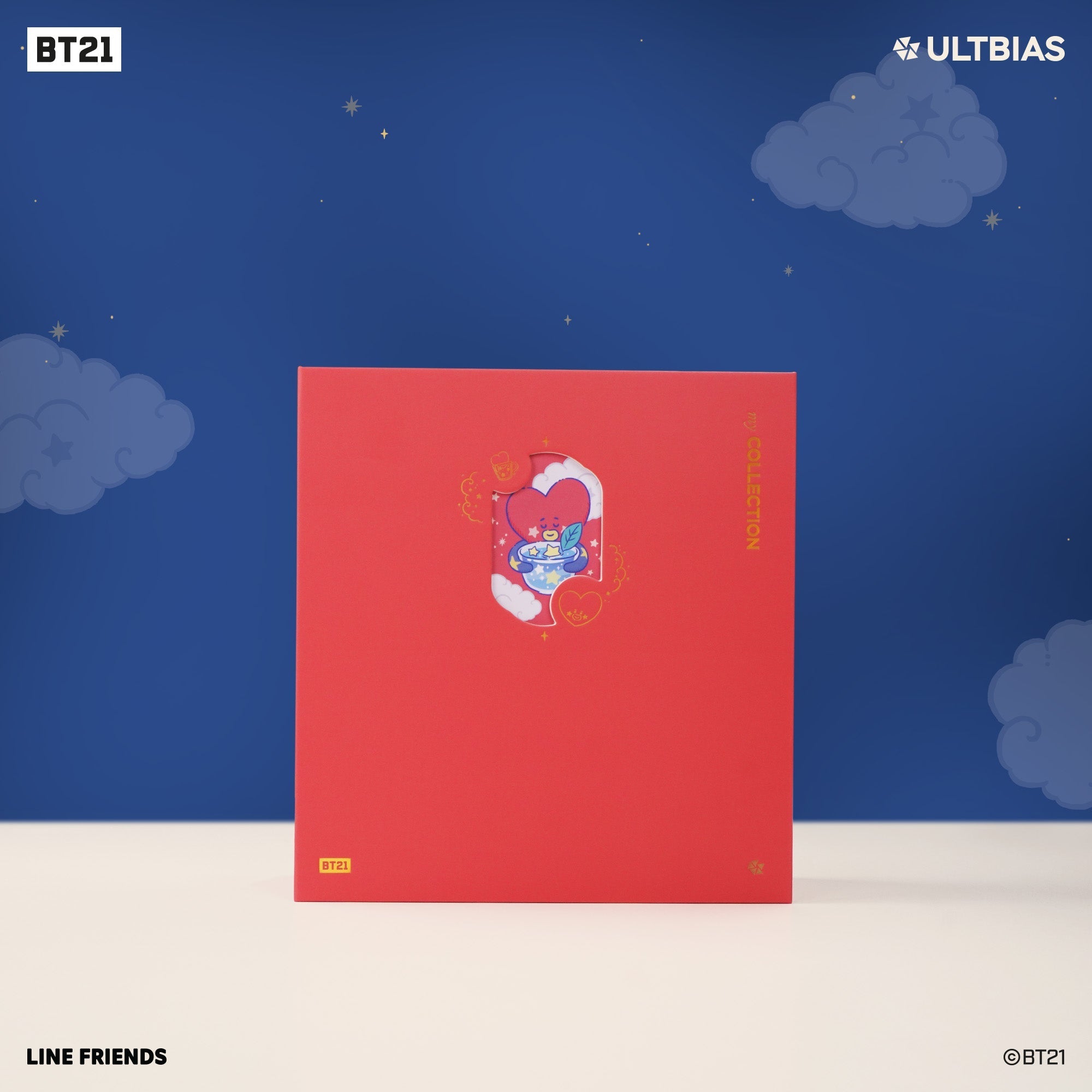 BT21 with ULTBIAS  - TATA - A5 myCOLLECTION - Complete Set