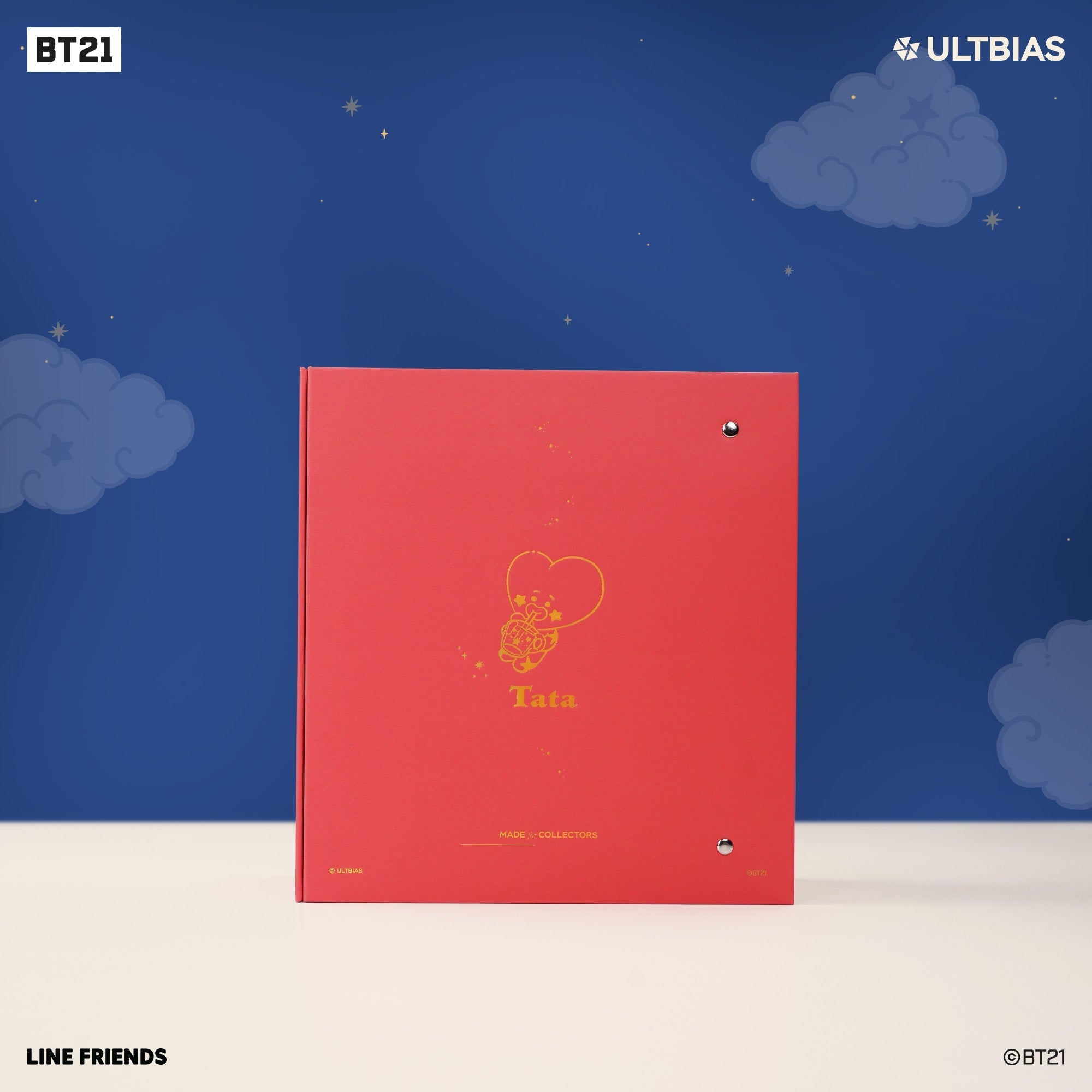 BT21 with ULTBIAS  - TATA - A5 myCOLLECTION - Complete Set