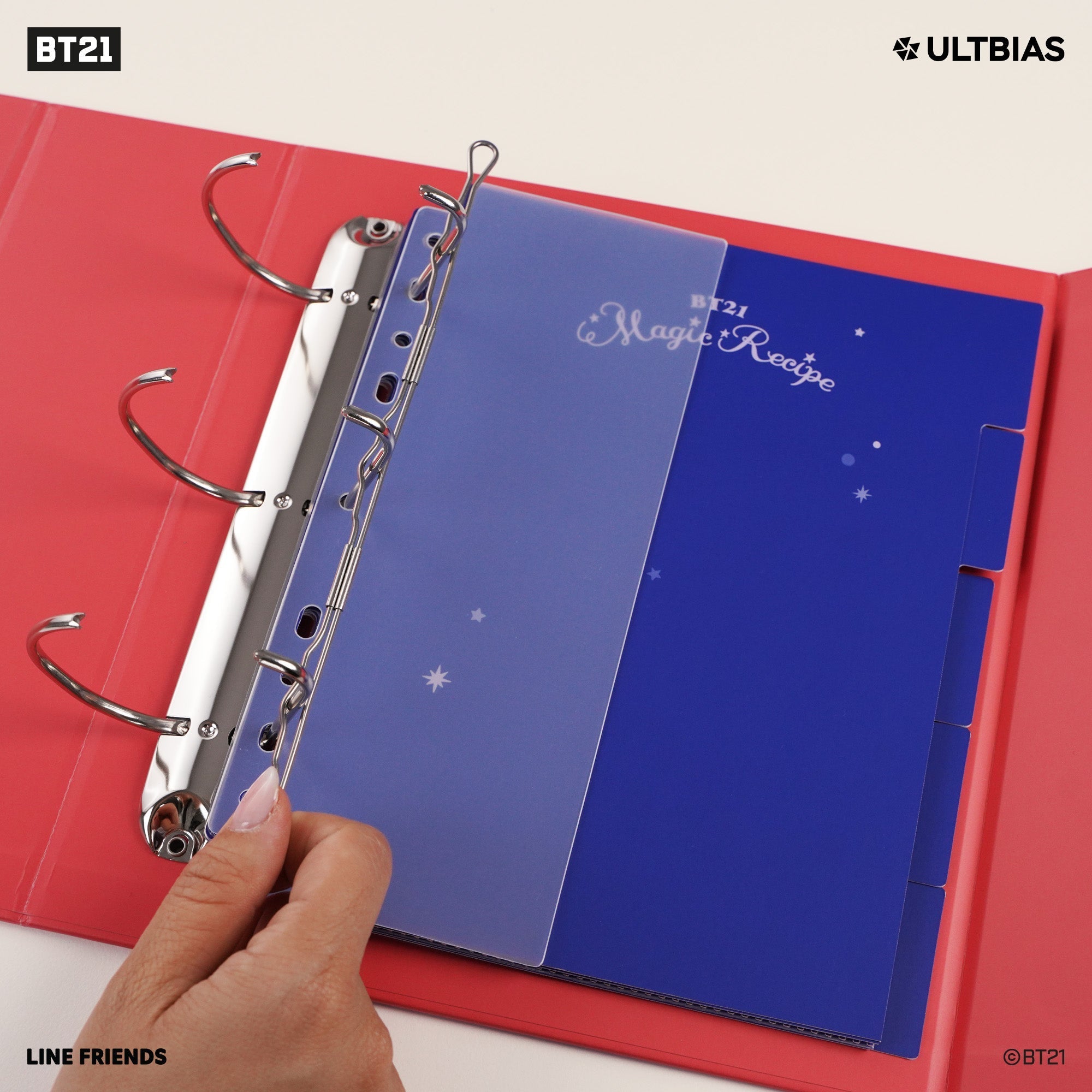 BT21 with ULTBIAS  - TATA - A5 myCOLLECTION - Complete Set