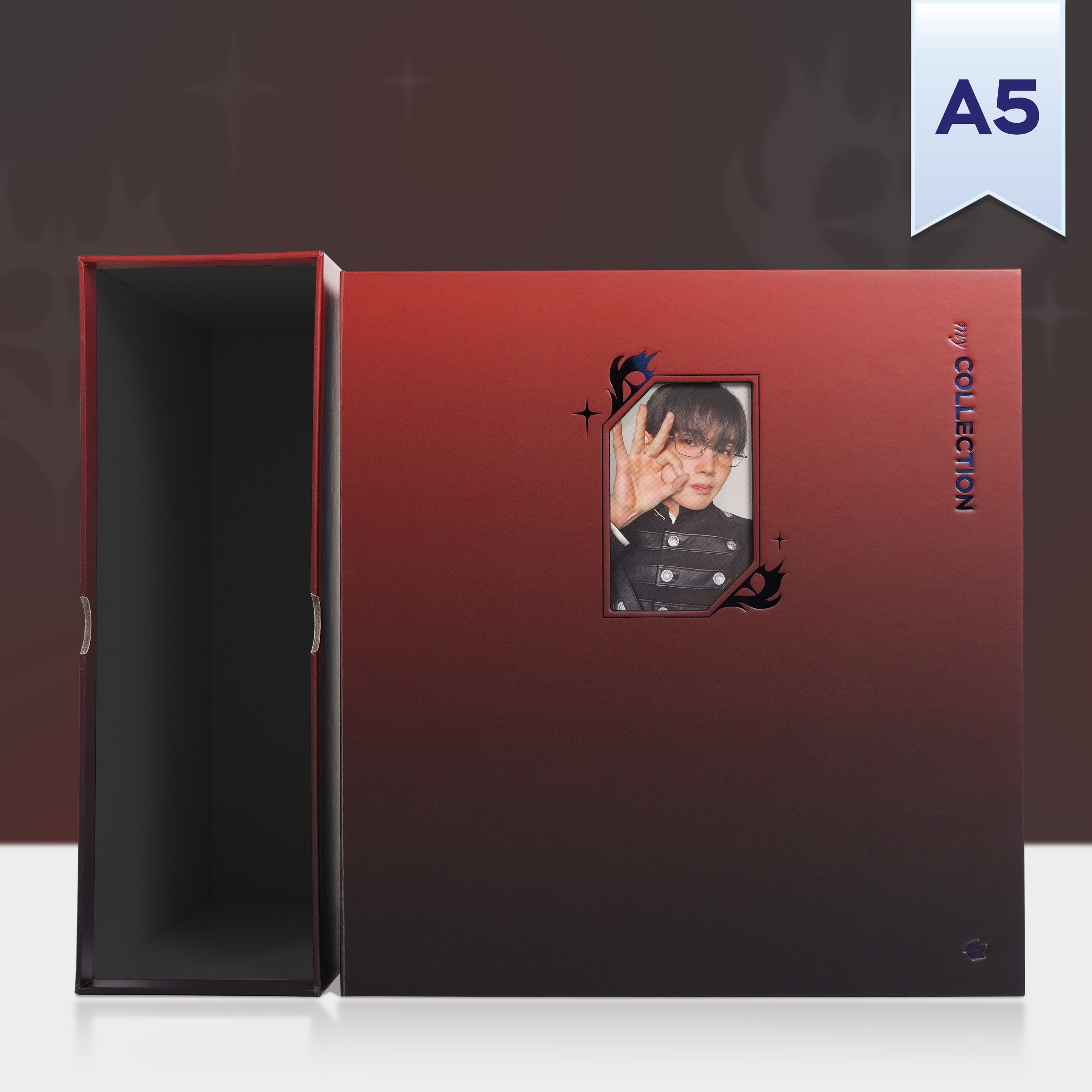 (World) [PRE-ORDER] Crimson - Deluxe - A5 myCOLLECTION Binder