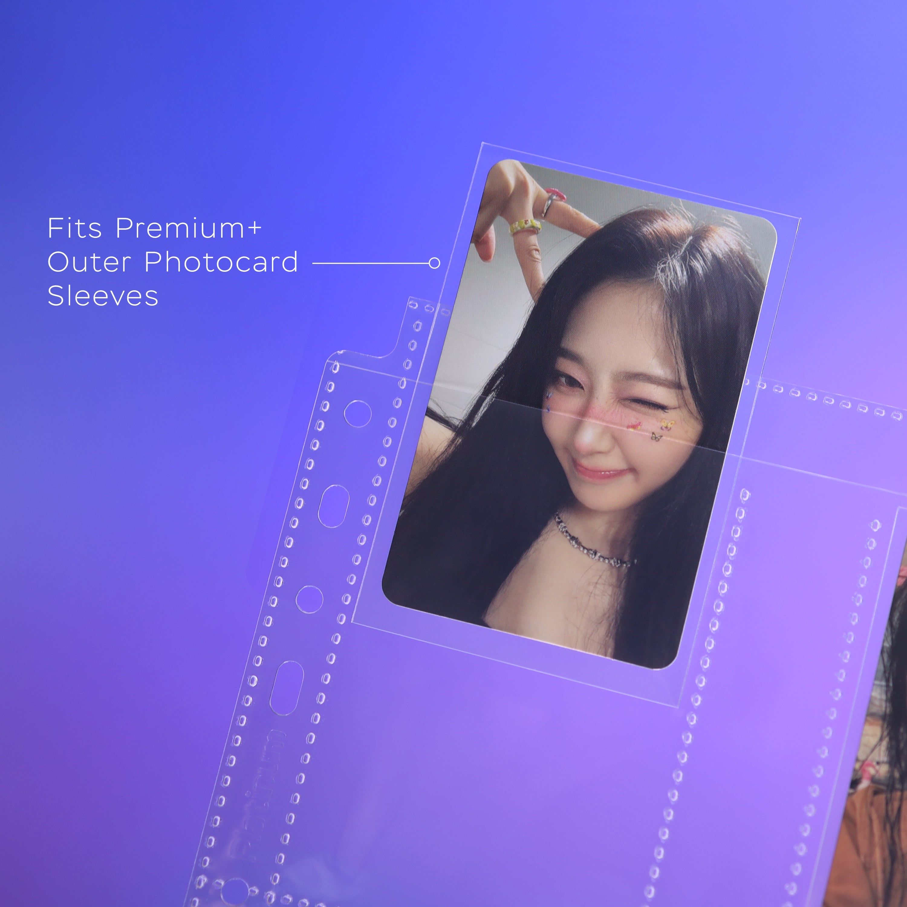 (World) [PRE-ORDER] Custom A5 4-Pocket Pages - Double Sleeve - Clear