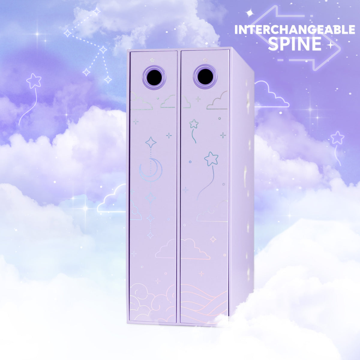 [PRE-ORDER] Part I - Astro + Wanderlust - Misty Purple Duo Edition - A4 myCOLLECTION Binder