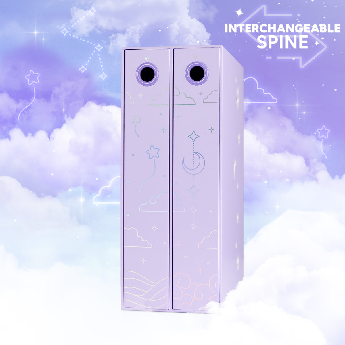 [PRE-ORDER] Part I - Astro + Wanderlust - Misty Purple Duo Edition - A4 myCOLLECTION Binder