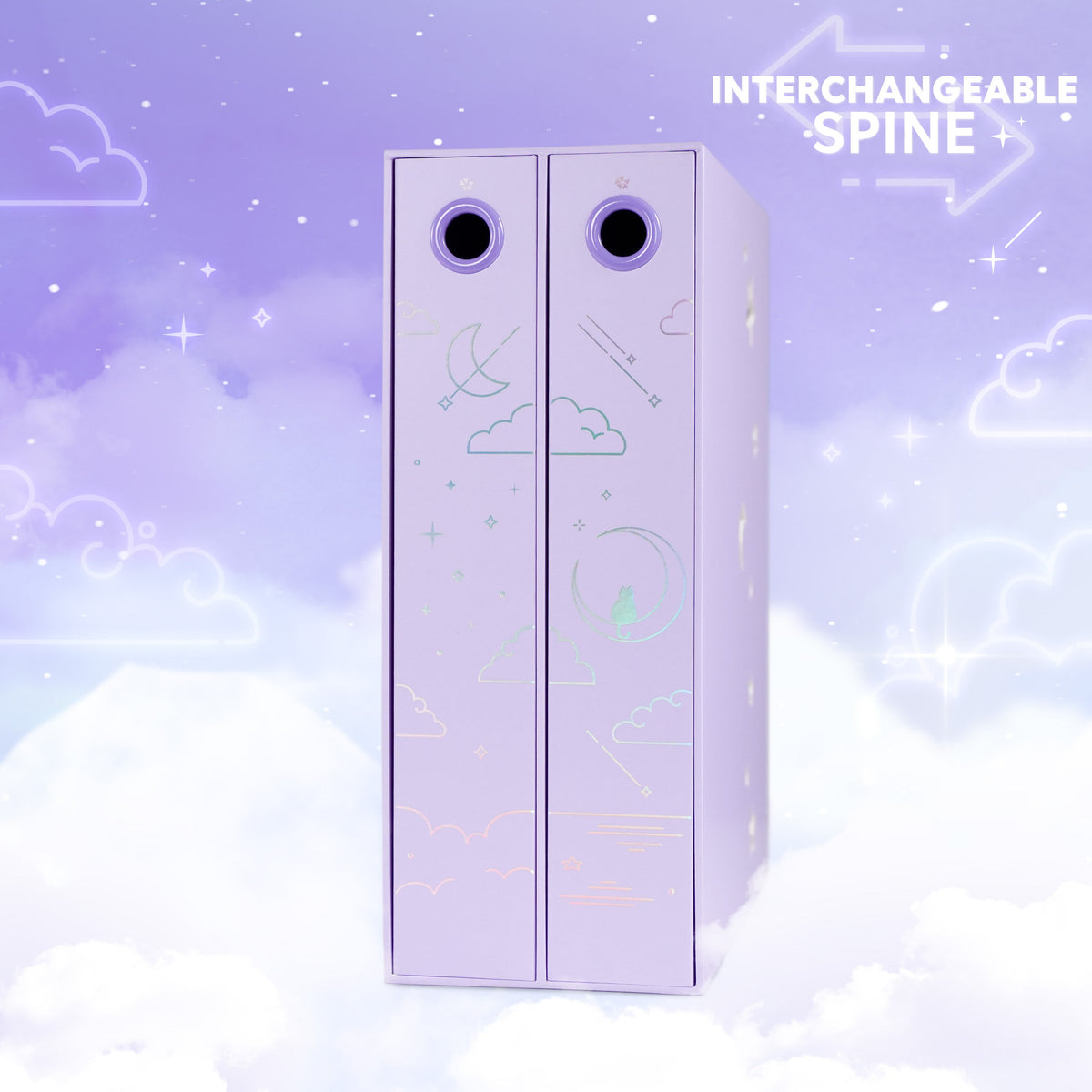 [PRE-ORDER] Part II - Astro + Wanderlust - Misty Purple Duo Edition - A4 myCOLLECTION Binder