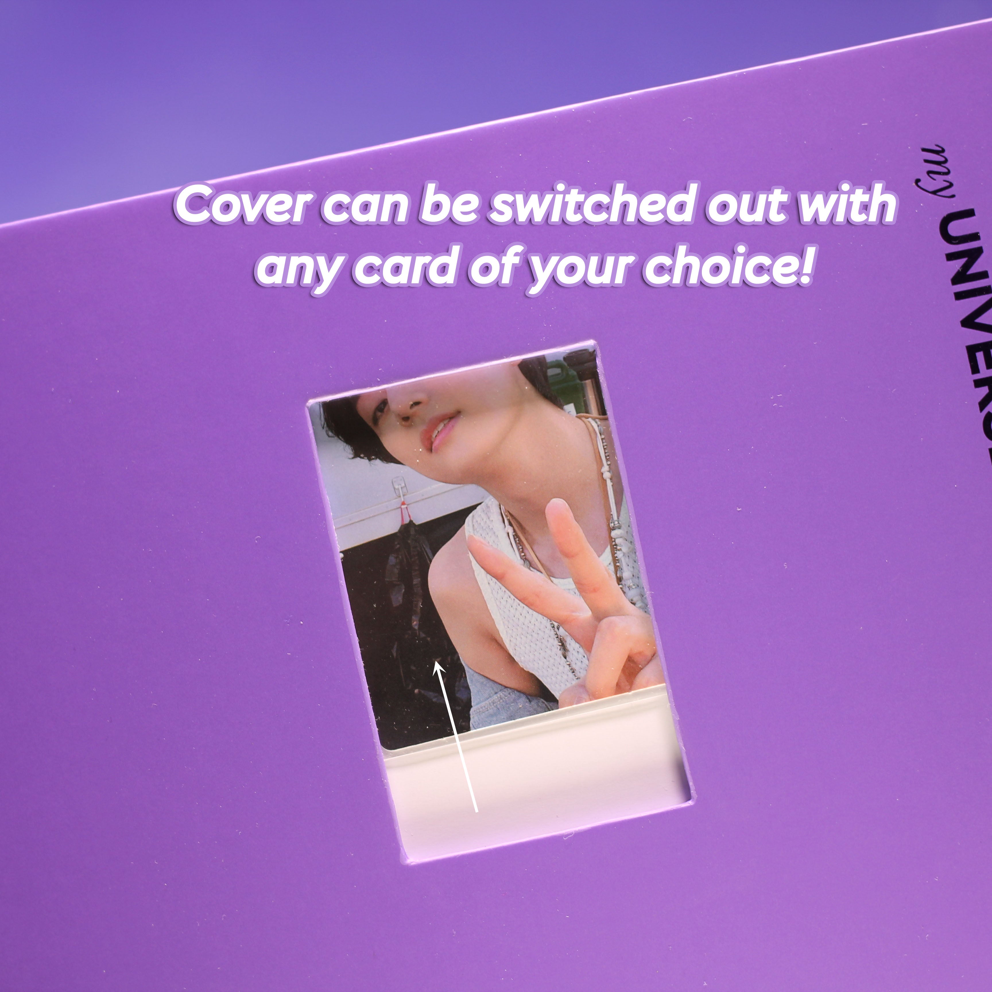 [Coming Soon] myUNIVERSE Binder - A5 - Deluxe Version - Prism Platinum