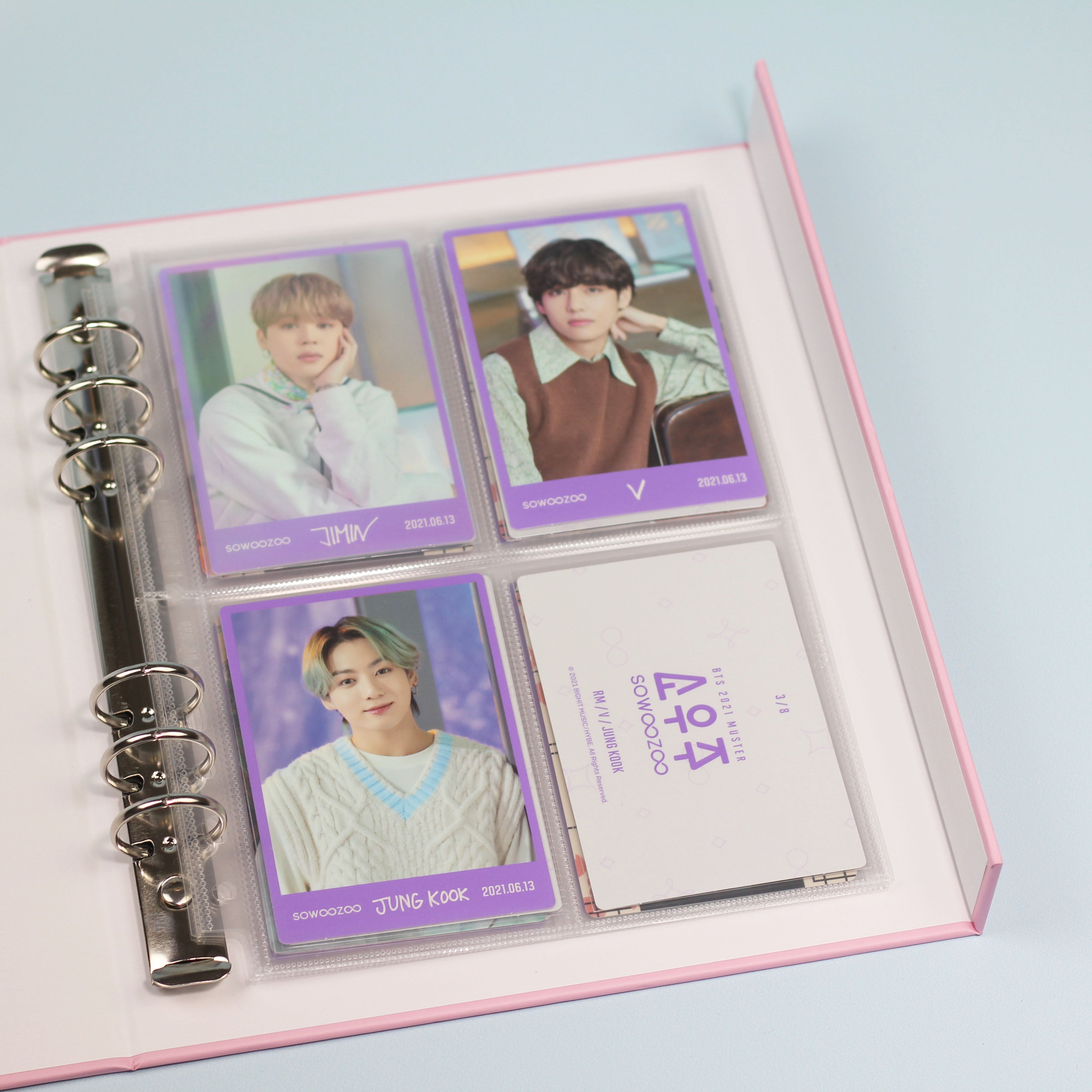 Floral Binder - A5 - Prism Platinum