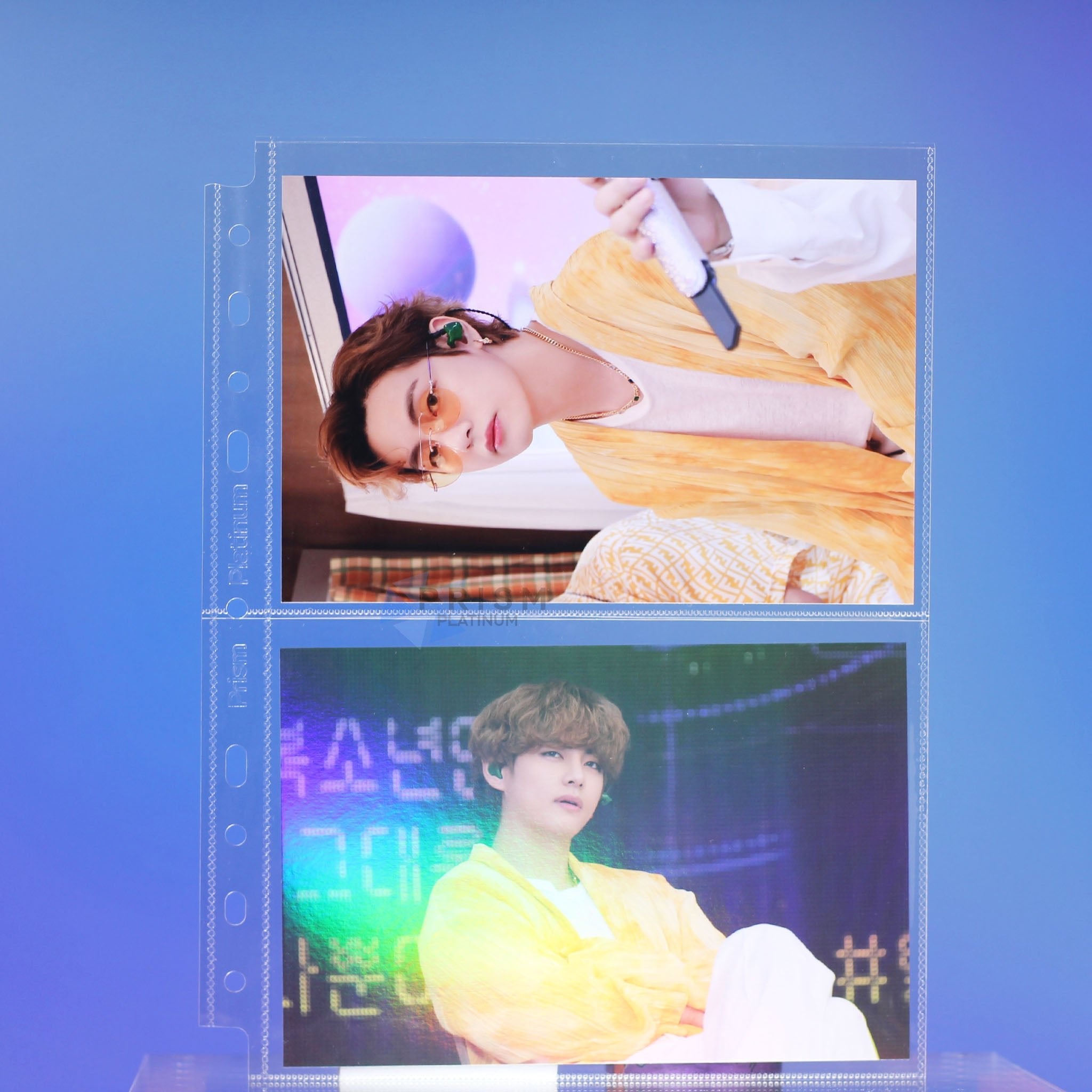 myCollection Custom A5 pages - 2-Pocket - Postcard - Prism Platinum