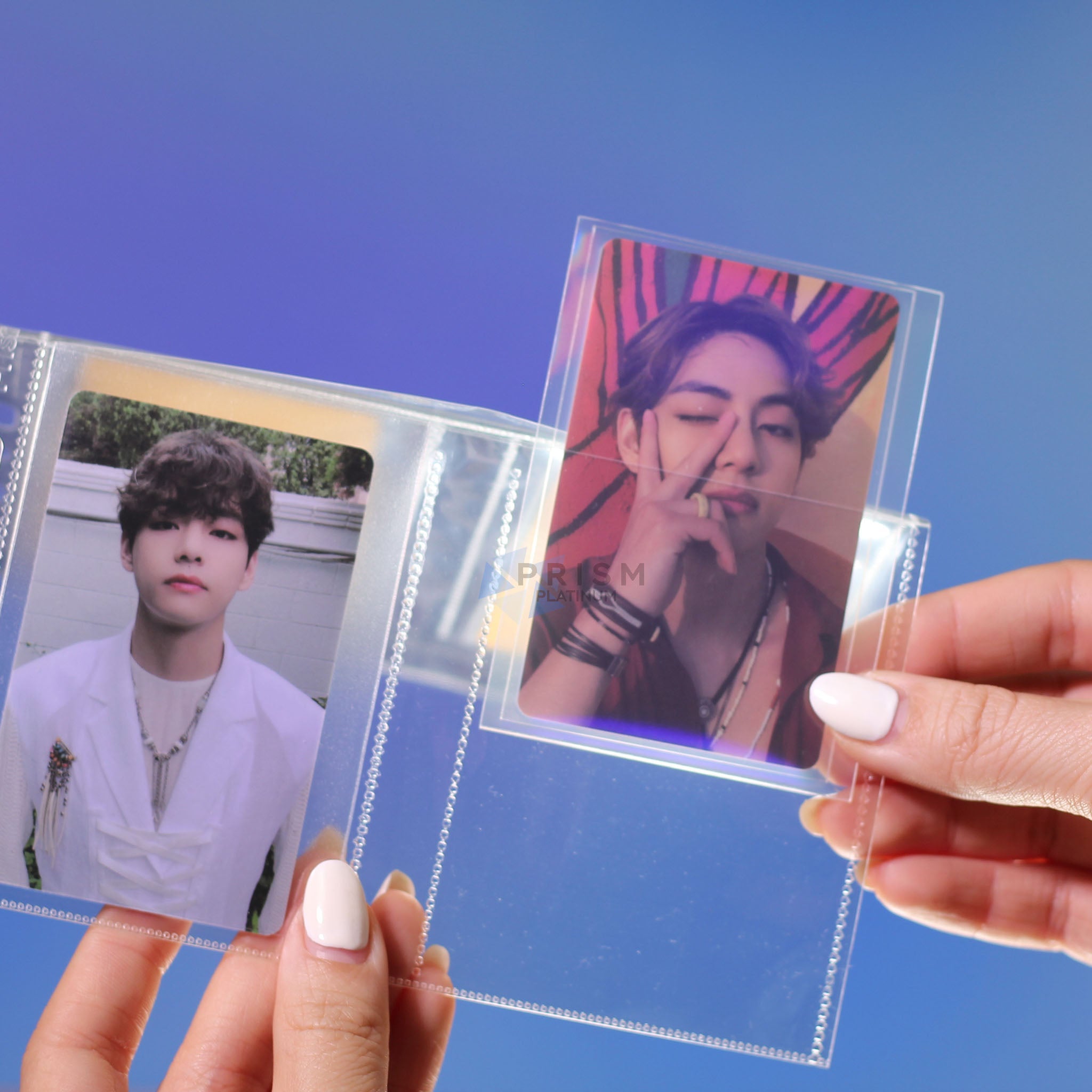 myCollection Custom A5 pages - 4-Pocket - Photo Card - Prism Platinum