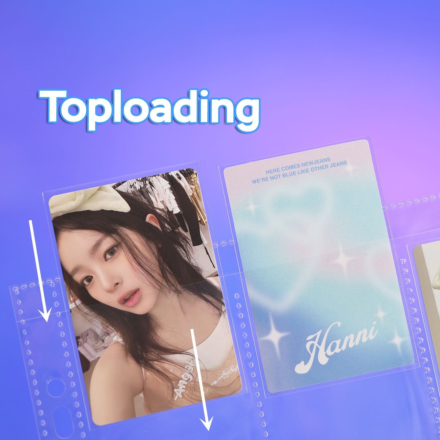 [PRE-ORDER] Custom A4 9-Pocket Pages – V2 – K-Pop Slim Fit + Note - Prism Platinum