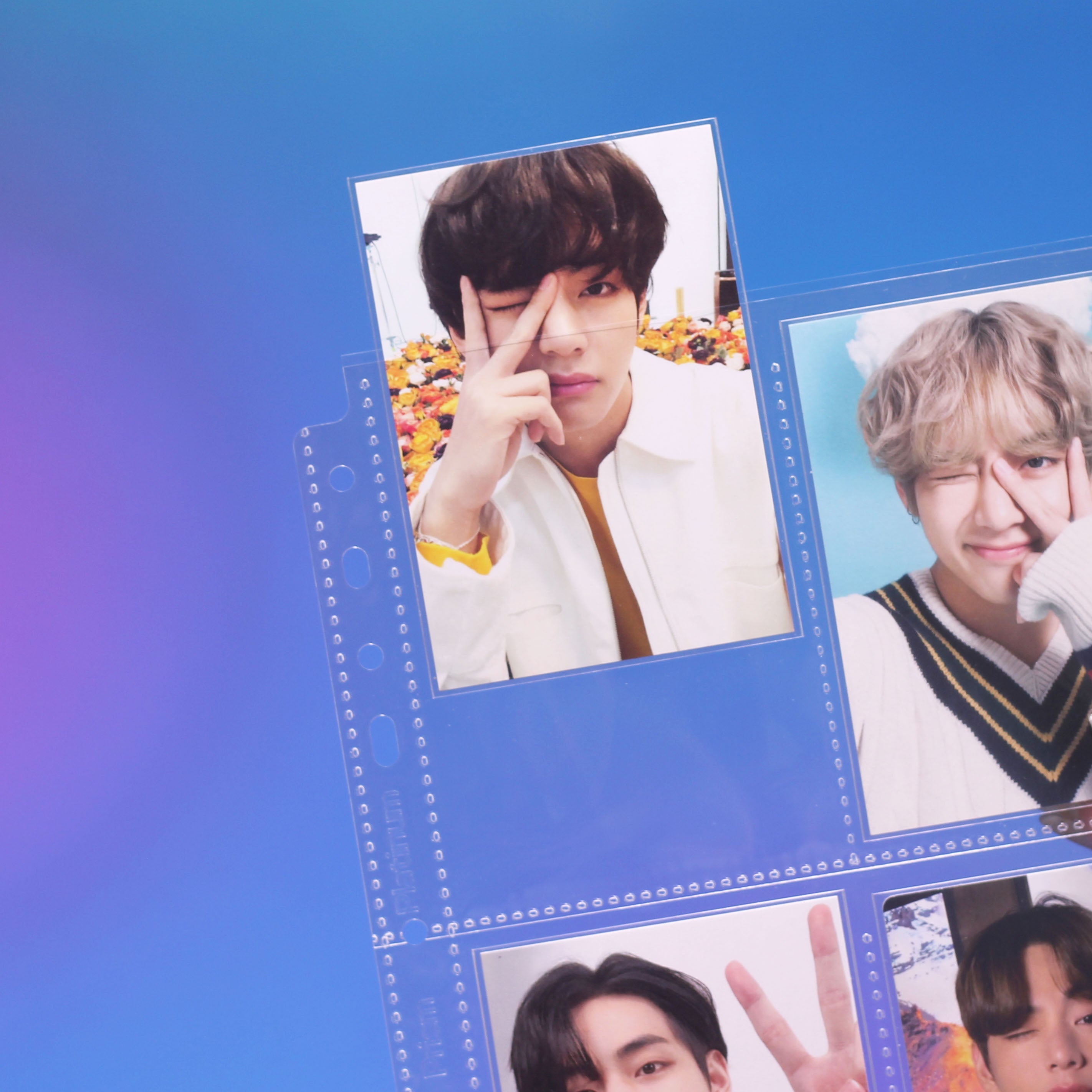 [Version 2] Custom A5 pages - 4-Pocket - Mini Tour - Prism Platinum